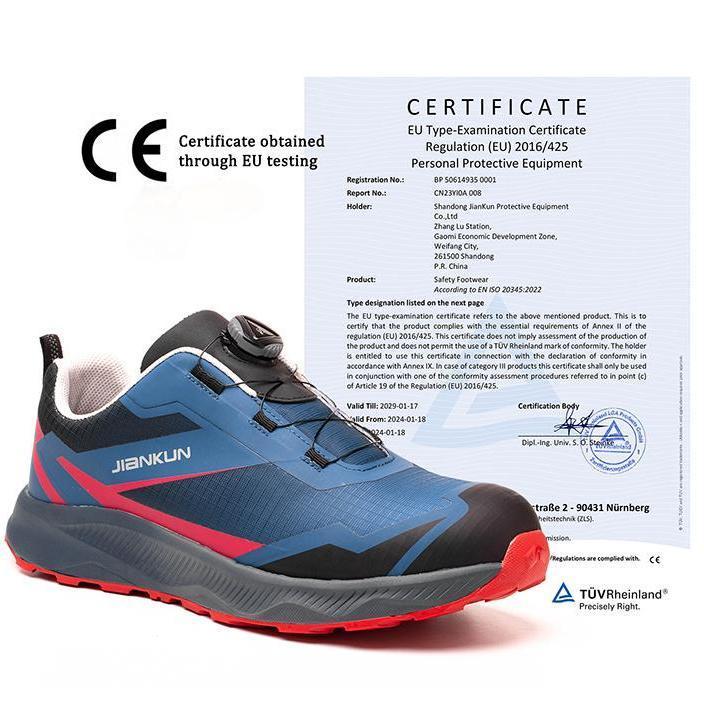 New CE Waterproof non Slip wear Resistant Comfortable hiking steel industri toe safeti shoes for work Protection construction