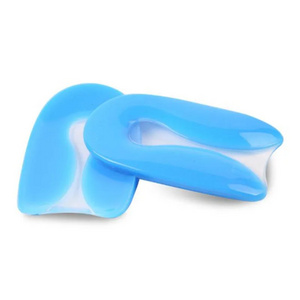 Silicone Gel Insoles Heel Cushion Soles Relieve Foot Pain Plantar Fasciitis Protectors Spur Support Shoe Pad Feet Care Inserts