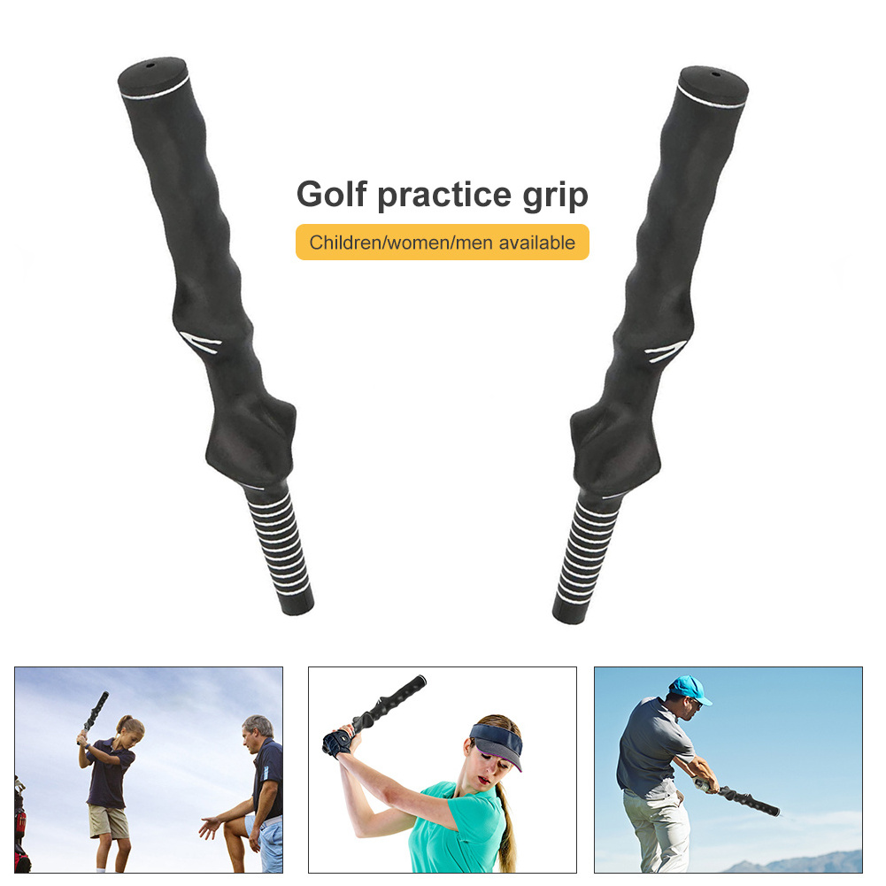 Durable Rubber Adult Swing Training Grip Outdoor teaching Practice Aid Golf grip