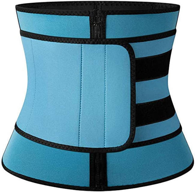 Hot sell Women's Waist Trainer With Zip Custom Tummy Slimming Belt