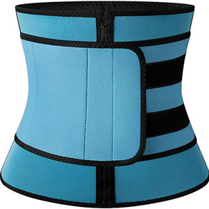 Hot sell Women's Waist Trainer With Zip Custom Tummy Slimming Belt