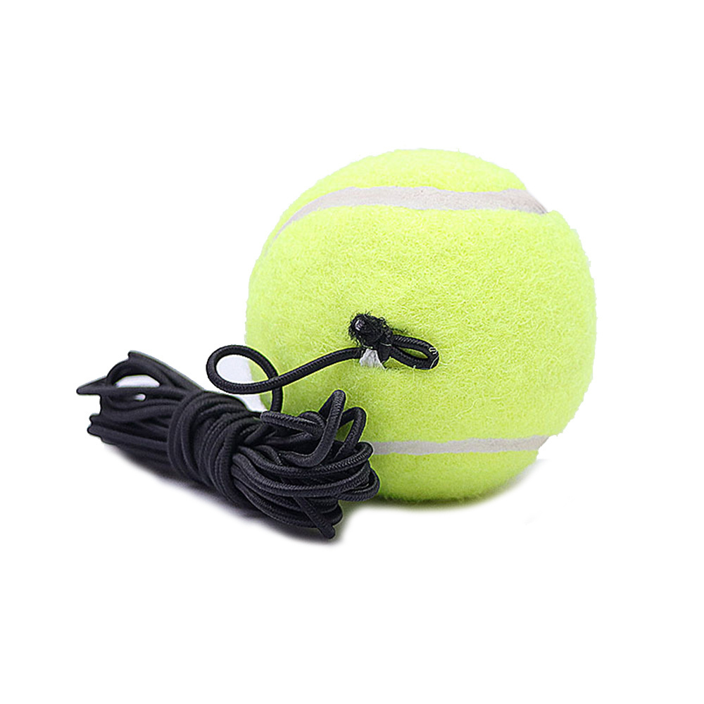 Hot Sale Tennis Balls Cricket Training Partner Rebound Practice Tennis With Elastic Rope Rubber Ball For Beginner