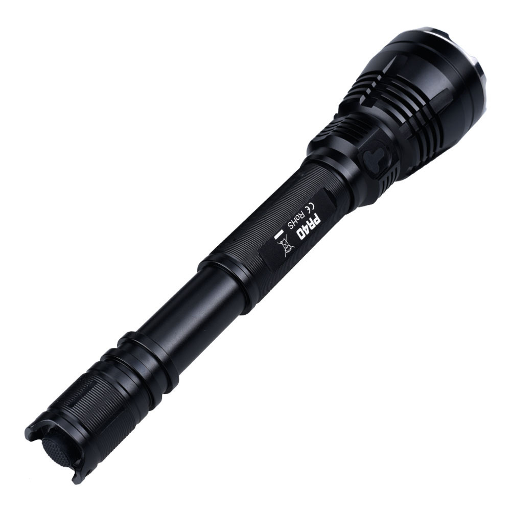 IPX8 Waterproof  Handheld LED Flashlight Torch,Hard-Anodized Finish Aluminum Alloy Powerful Flashlights For Hunting