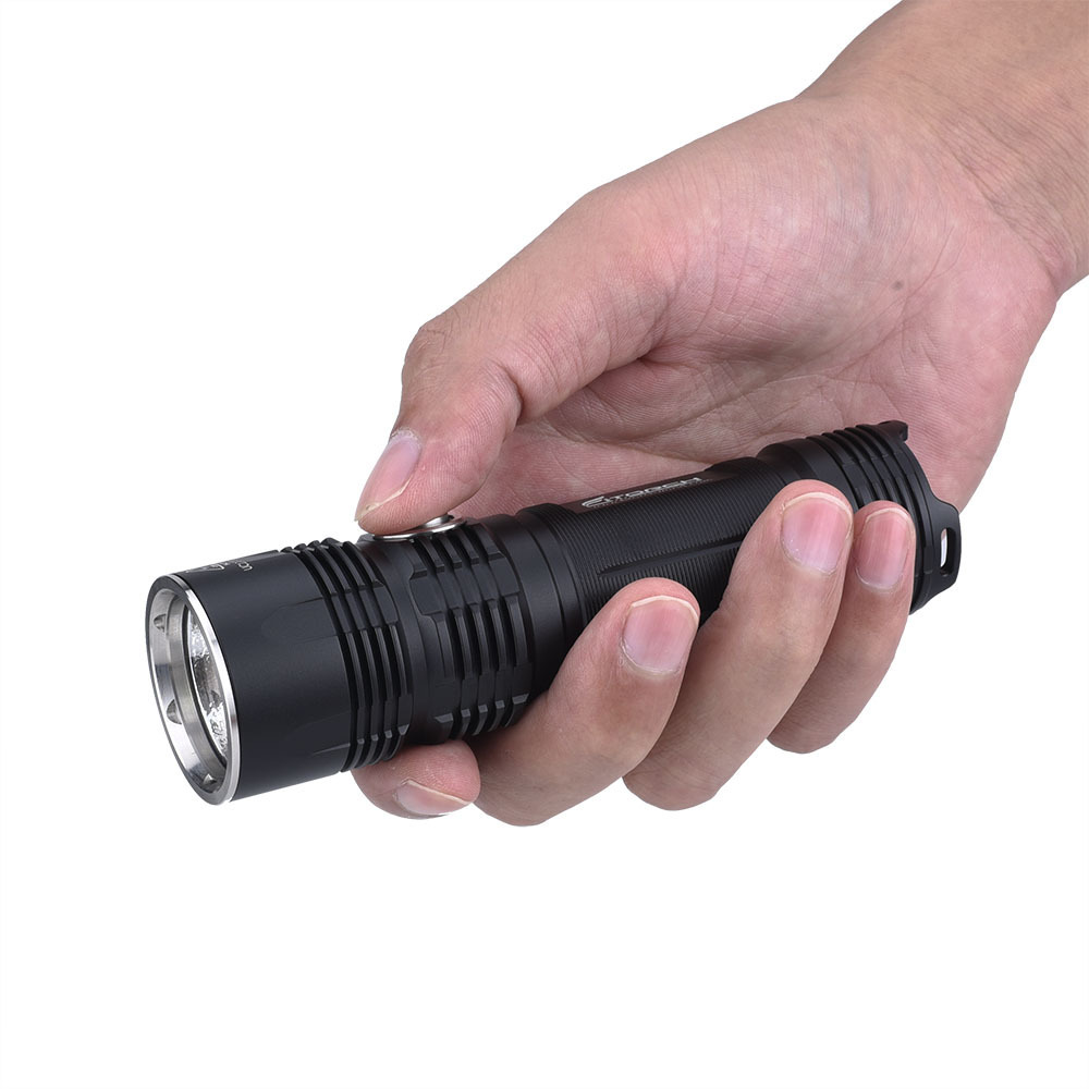 LED Search Lamp Super Bright High Powered Searchlight Long Lasting Rechargeable LED Spotlight Handheld Portable Flashlight