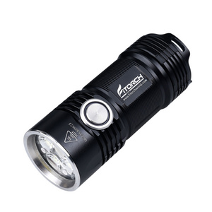 New Style Super Bright 3000 Lumen P25 LED Flashlights Water Resistant Torch USB Rechargeable Flashlight