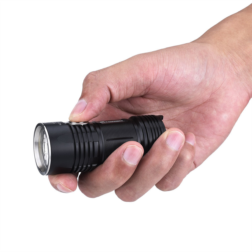 New Style Super Bright 3000 Lumen P25 LED Flashlights Water Resistant Torch USB Rechargeable Flashlight