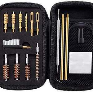 Hunting Accessories Plastic Case  Universal  Brush Gun Cleaning Kit