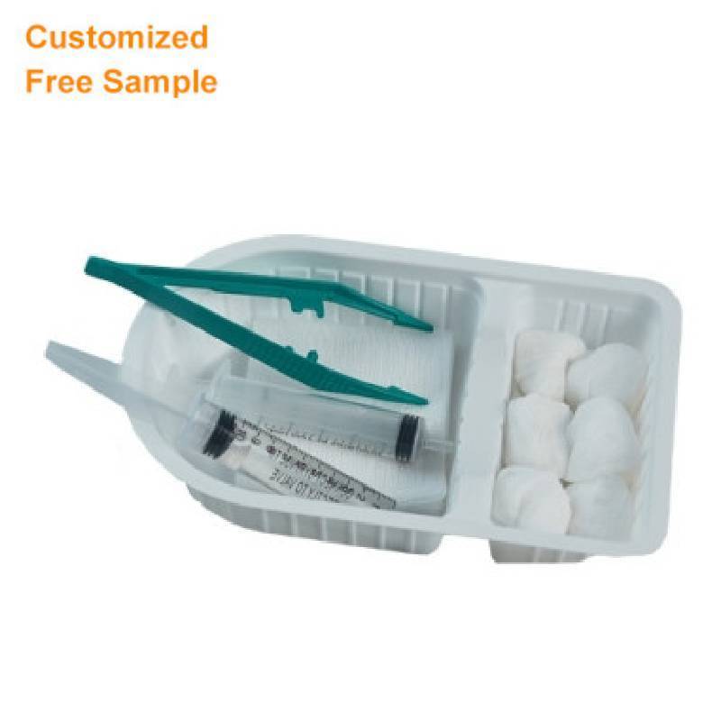 Medical Disposable Surgical Eo Sterile Dressing Change Kit Plastic Tray Pack