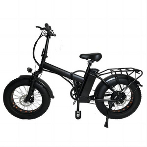 Electric Bicycle Off Road Mountain Snow Electric Scooter Fat Tire 4.0 Electric Bicycle Folding 20inch Electric Bike LCD Display