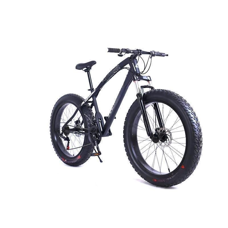 Snow 4.0 fat Tires 21Speed Fat Tire Bike Shock Absorbing Beach Bike 26 Inch Mountain Bike