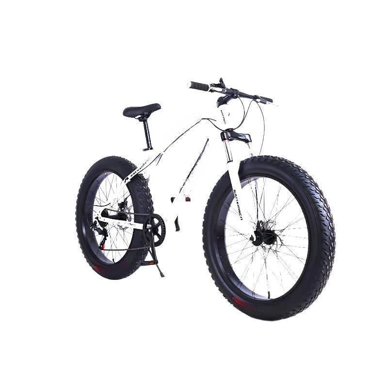 Snow 4.0 fat Tires 21Speed Fat Tire Bike Shock Absorbing Beach Bike 26 Inch Mountain Bike