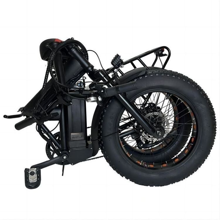 Electric Bicycle Off Road Mountain Snow Electric Scooter Fat Tire 4.0 Electric Bicycle Folding 20inch Electric Bike LCD Display