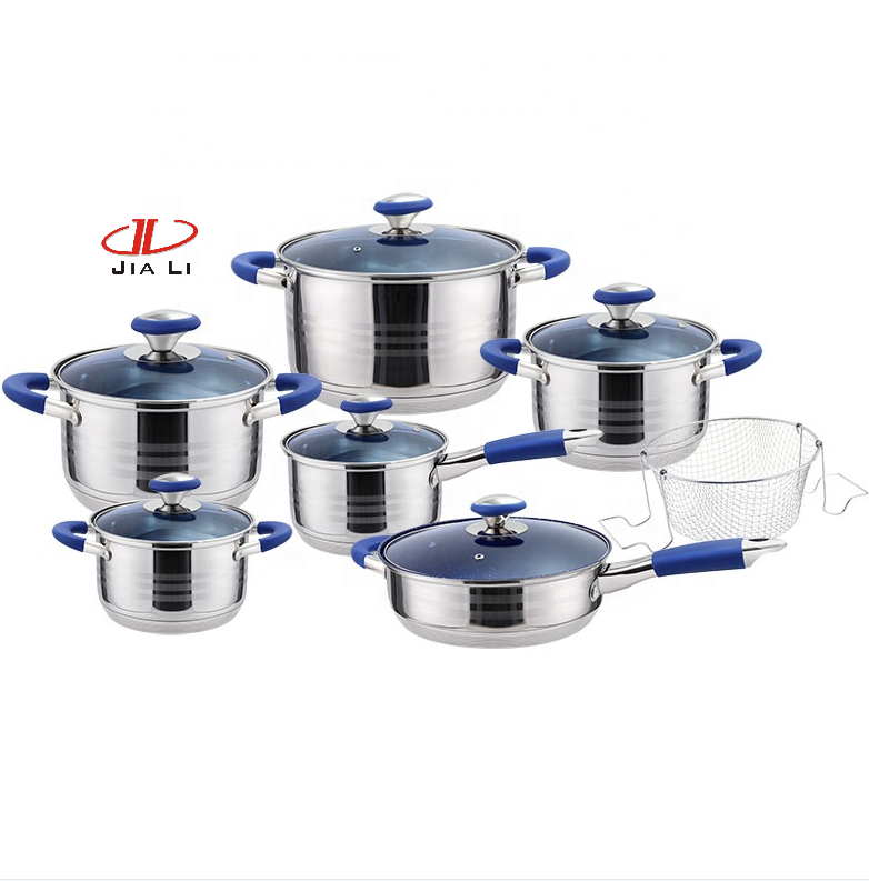 Farberware Millennium Polished Stainless Steel 10-Piece Cookware Set