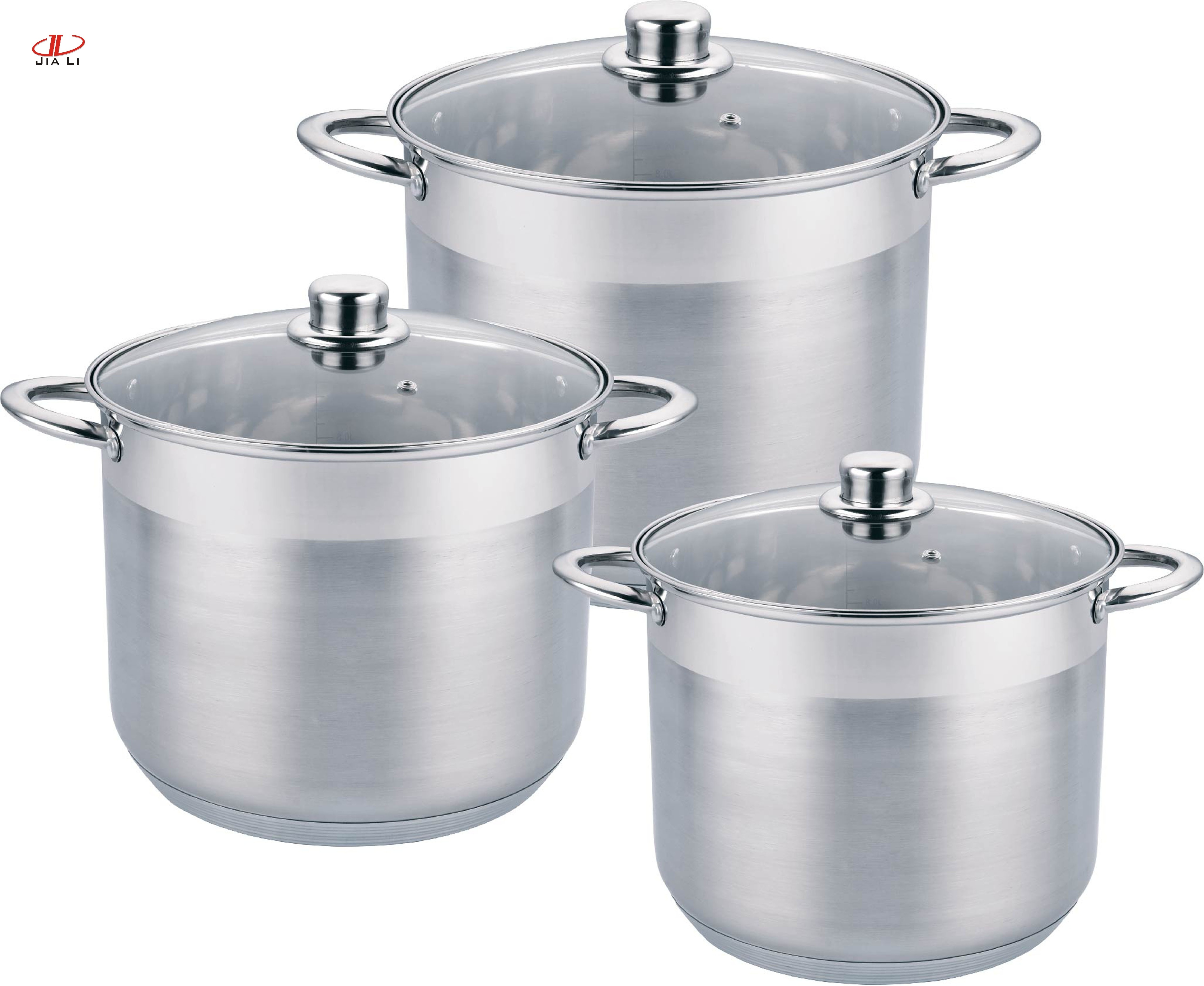 Factory super try Wholesale OEM pot set cauldron  stock pot sets