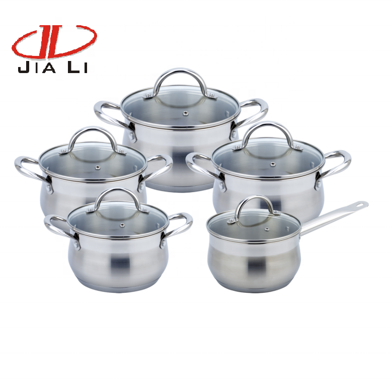 12PCS normal item cast iron pots  cooking pot set kitchenwares