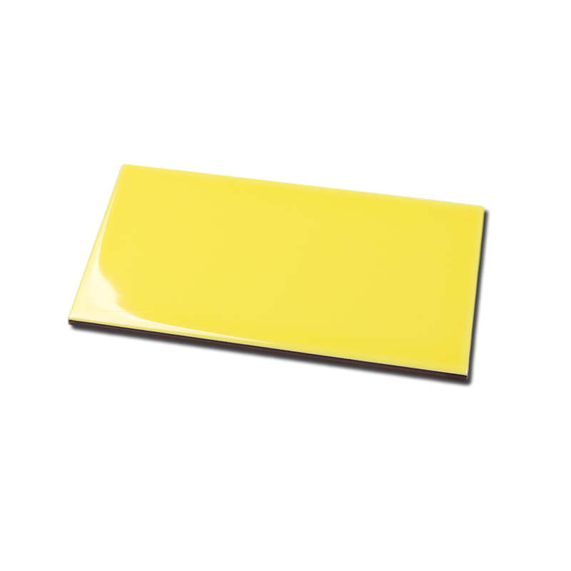 4inx12in/4inx8in yellow glossy bathroom floor tile ceramic peel stick tile subway tile