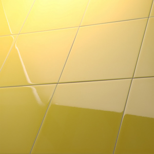 8X8 inch 20x20cm yellow moroccan cement tile full polished glazed porcelain exterior floor tile