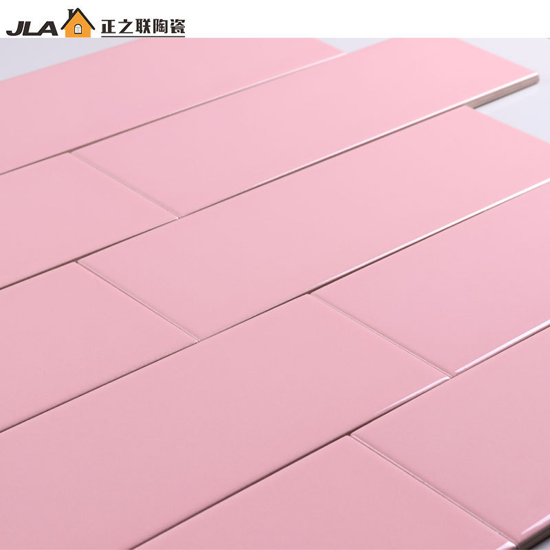 4x12 Pink bathroom design decorative ceramic tile wall tile