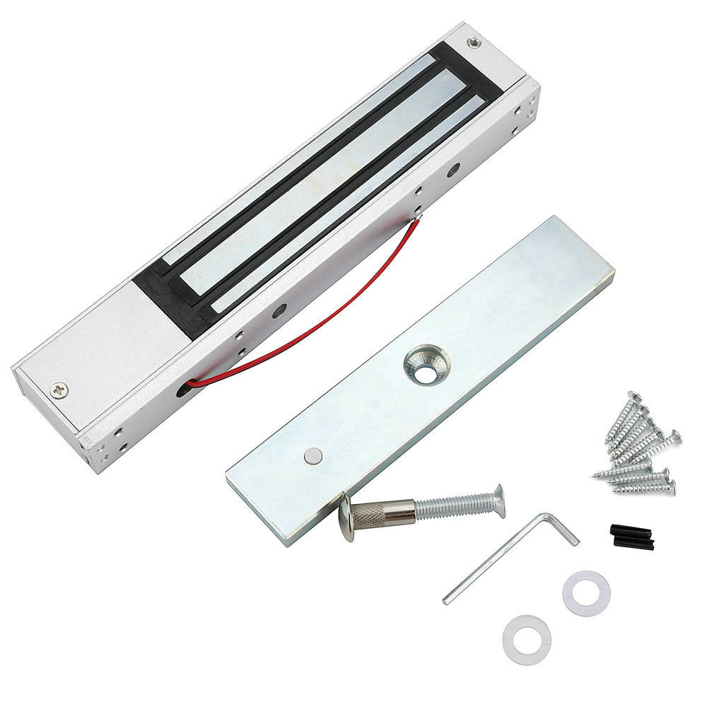 2022 New Magnetic Lock 280kg 560lbs Lock Timer System 12V 24V Maglock Sliding Glass Magnetic Maintenance Lock IP65