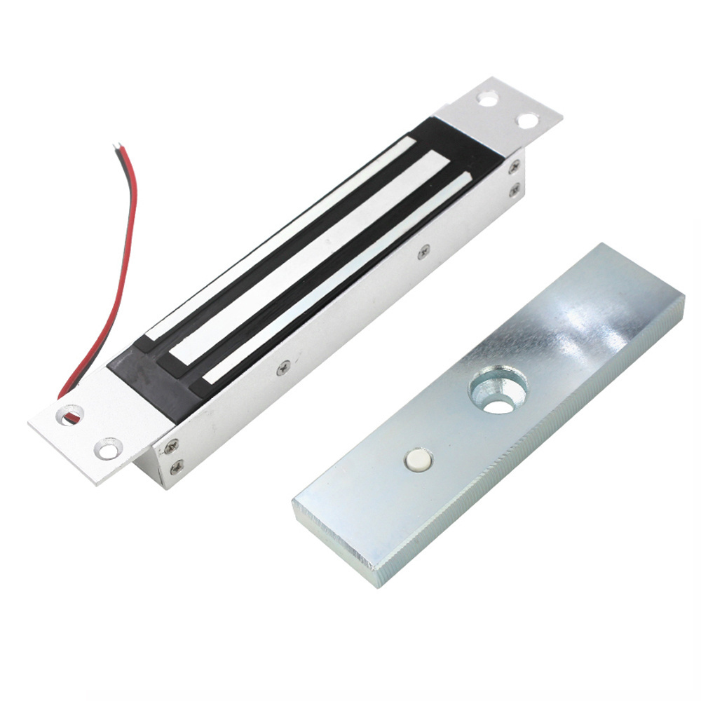 2022 New Magnetic Lock 280kg 560lbs Lock Timer System 12V 24V Maglock Sliding Glass Magnetic Maintenance Lock IP65