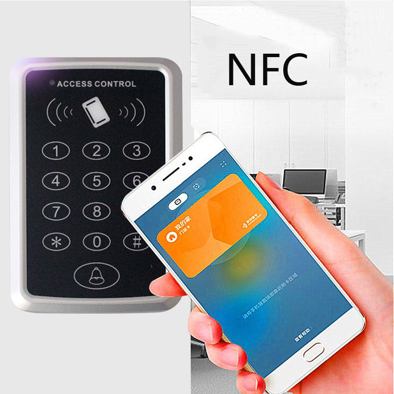 Cheap Keypad ABS Access Control Proximity RFID EM Card 125KHZ Reader Standalone Access Control Door Lock Set