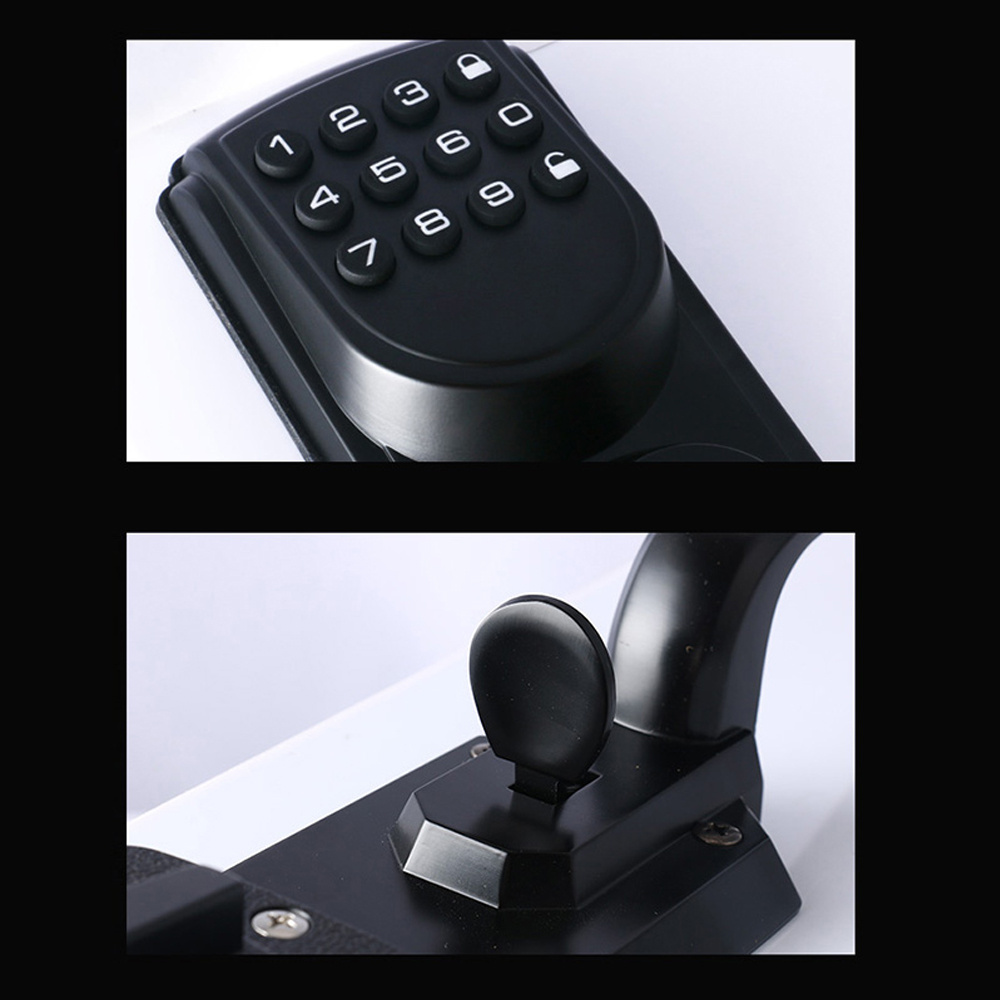 Hot selling Zinc Alloy Key Password Keypad Opening Smart Lock Electronic Intelligent Deadbolt electronic door lock