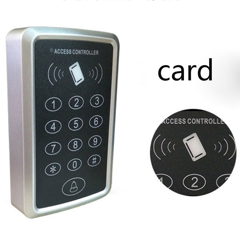 Cheap Keypad ABS Access Control Proximity RFID EM Card 125KHZ Reader Standalone Access Control Door Lock Set