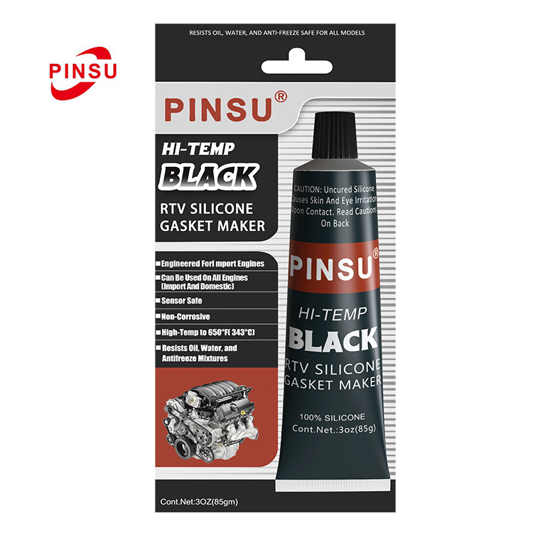 PINSU RTV silicone Gasket Maker For Car,  neutral High Temperature Gasket Maker & RTV Silicone Sealant