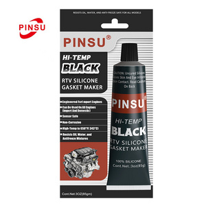 PINSU RTV silicone Gasket Maker For Car,  neutral High Temperature Gasket Maker & RTV Silicone Sealant