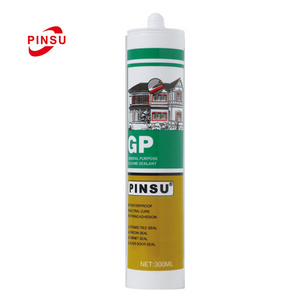 PINSU-GP Glass glue waterproof anti-mildew edge beauty glue neutral alcohol type