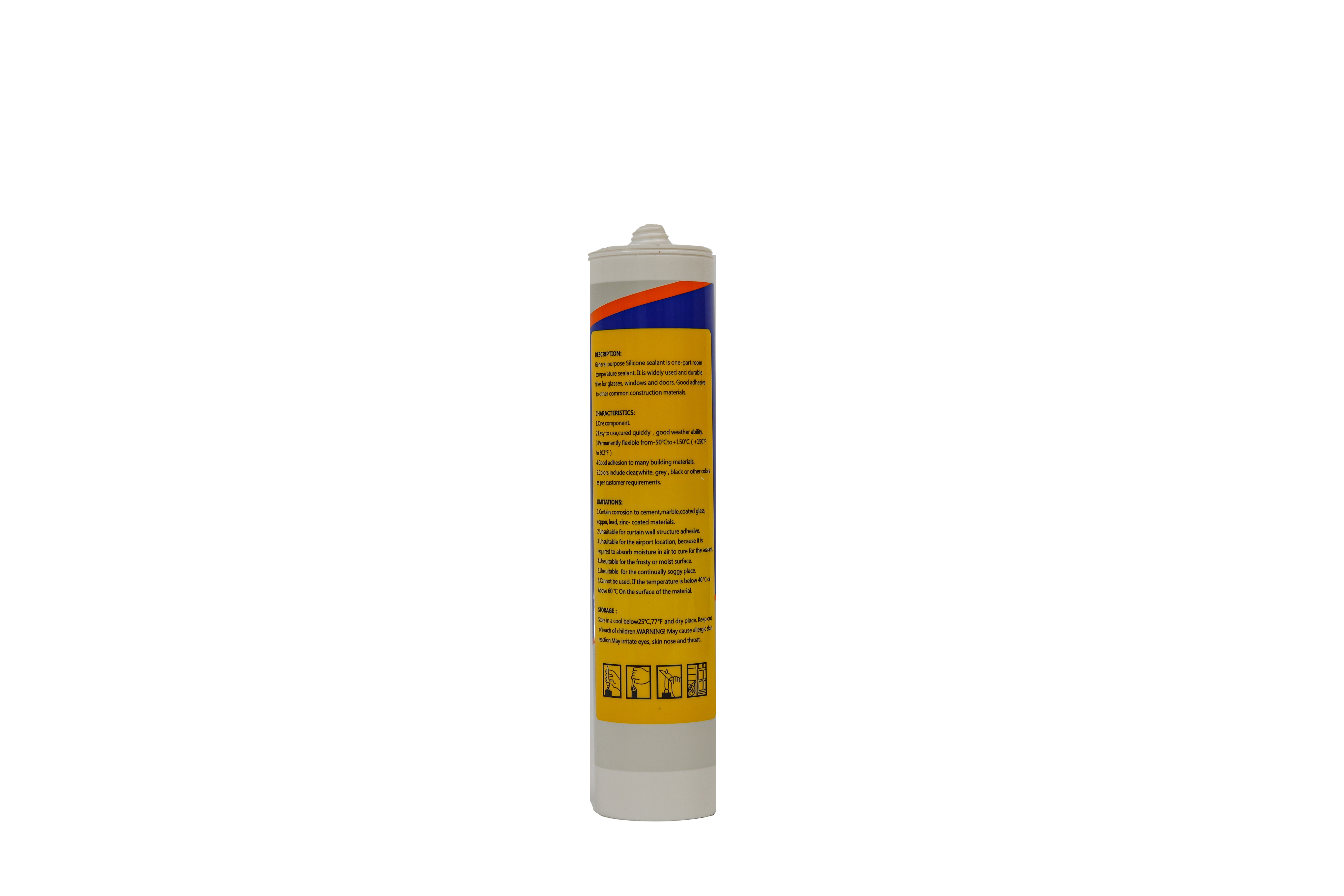 High quality wholesale PINSU 1618 Neutral Silicone Sealant silicone sealant for construction