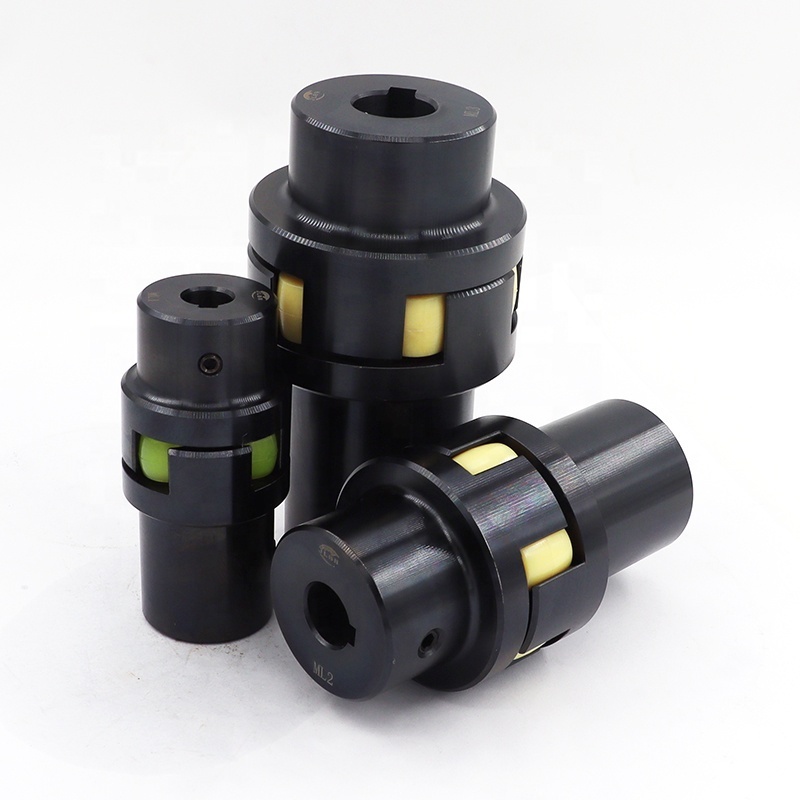 ML plum blossom shaft coupling LM electric motor shaft coupling spline shaft coupling keyed  tapered jaw coupler connector