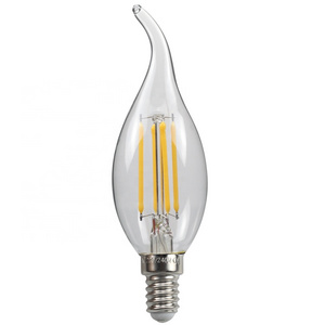 Chandelier Mini Light Bulb C35 Long Tail 4W Edison LED Filament Bulb E12 E26 110V E26 E27 220V Clear Amber Milky Bulb