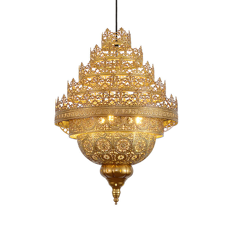 Luxury moroccan lamp pendant chandelier lights dining room living room house decoration hanging Light