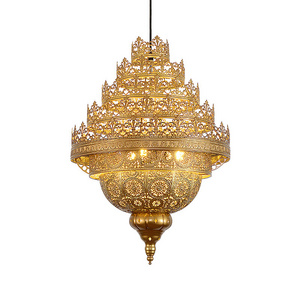 Luxury moroccan lamp pendant chandelier lights dining room living room house decoration hanging Light