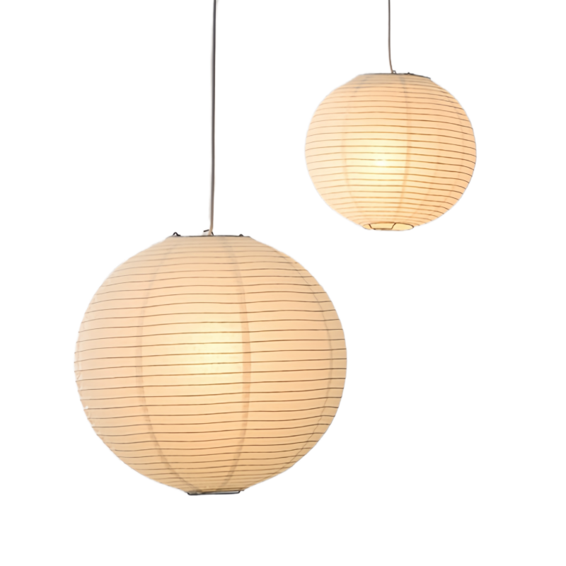 Modern Minimalist White Japanese Style Wabi sabi Chandelier Rice Paper Creative Home Stay Living Room Dining Lighting Fixtures