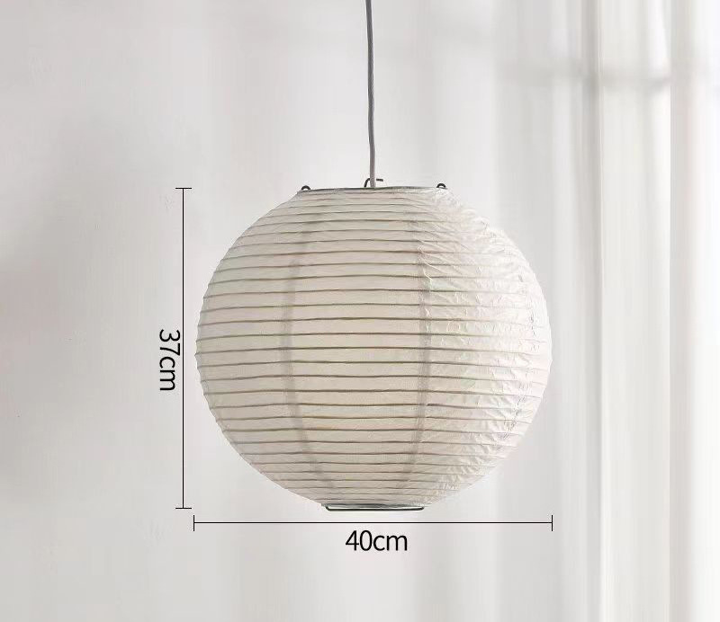 Modern Minimalist White Japanese Style Wabi sabi Chandelier Rice Paper Creative Home Stay Living Room Dining Lighting Fixtures