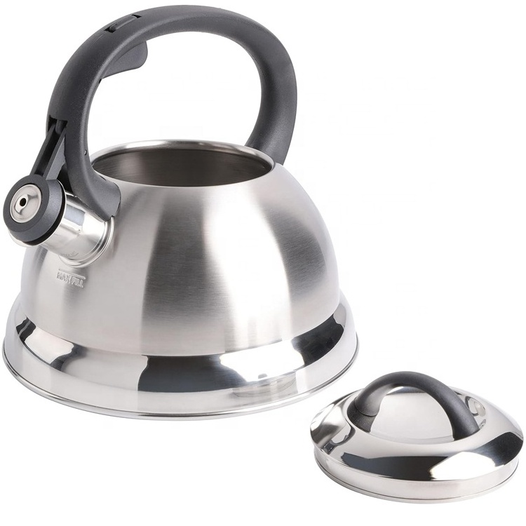 Coffee 304 Stainless Steel Whistling Tea Pots Kettle