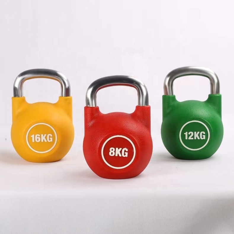 Rubber Kettlebell Buy Gym Equipments Wholesales Rubber Kettlebell Fitness Custom Competition Kettlebell Set