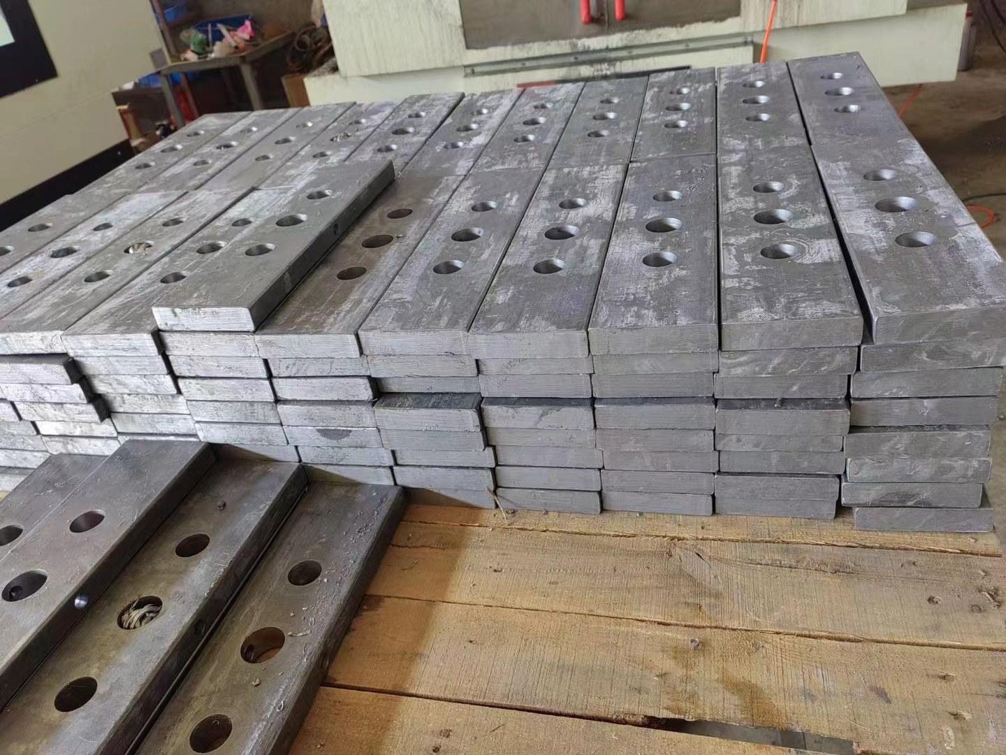 Plate Set Weight Stack Factory Customization Rectangular 100kg Steel Weight Stack Square 100lb Plates For Gym Cable Machine