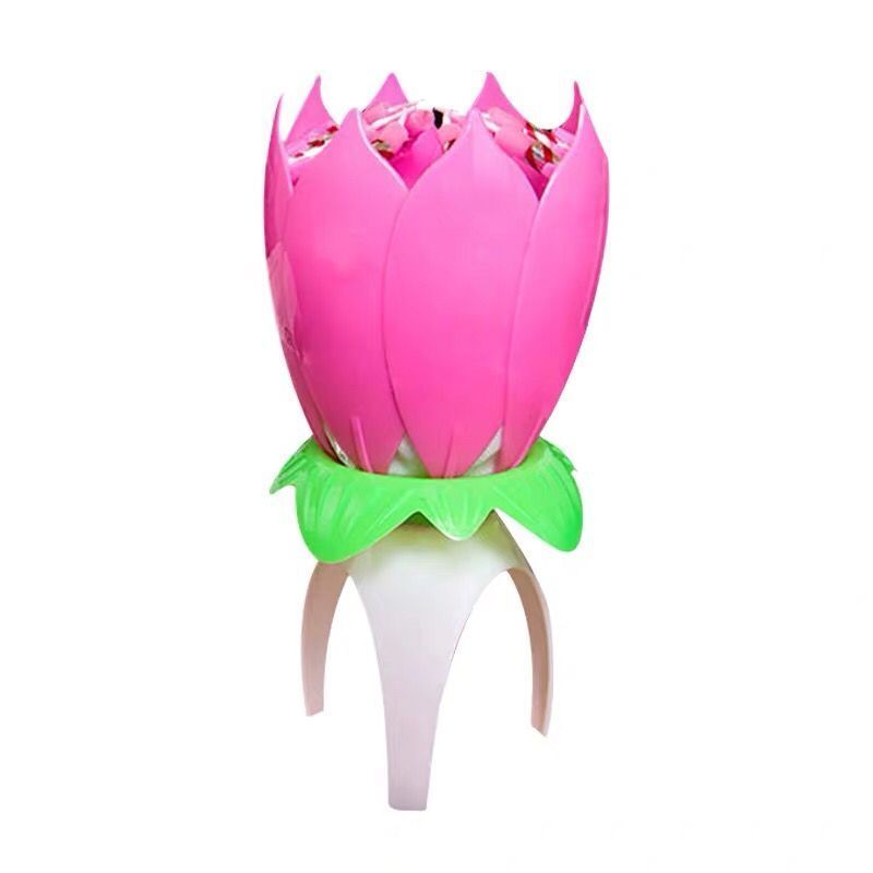 Manufacturers Wholesale India hot product single-layer Lotus music singing lotus candles