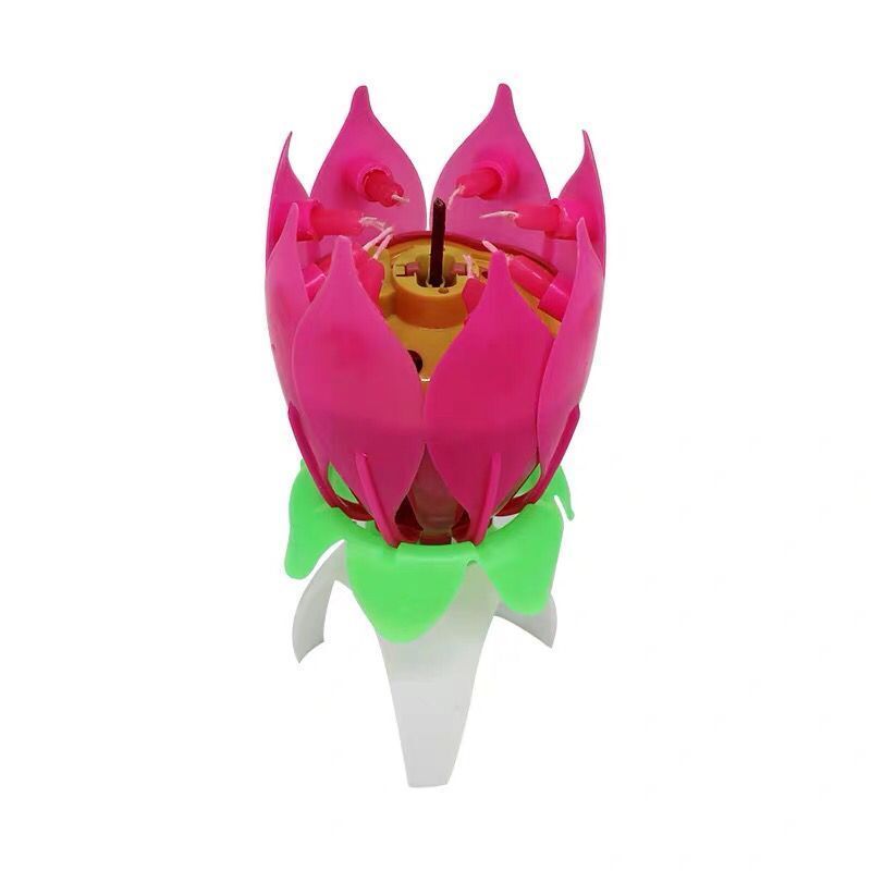 Manufacturers Wholesale India hot product single-layer Lotus music singing lotus candles