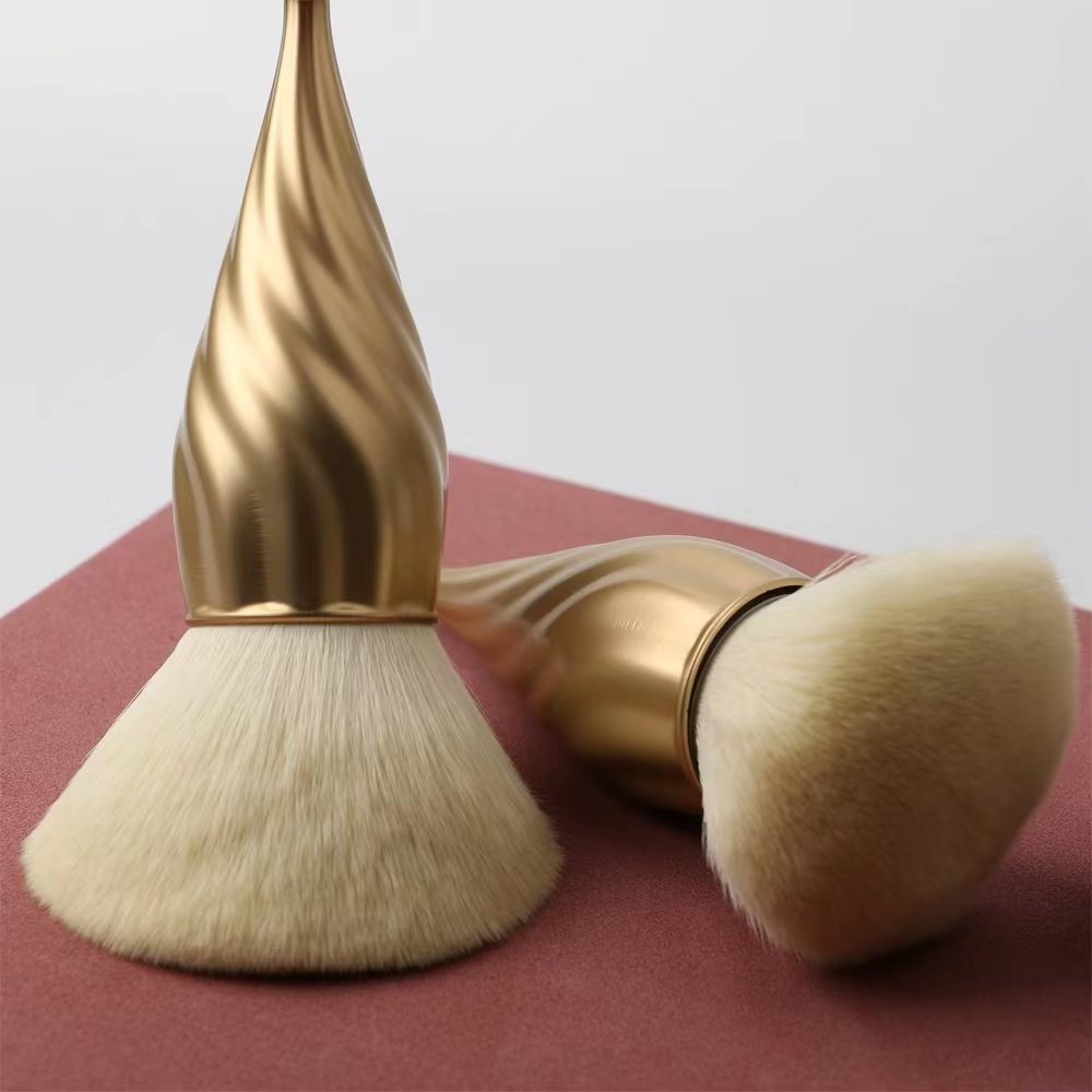 kabuki powder brush gold 2024 best kabuki brush makeup accessories