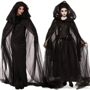 J9513 Ghost bride witch Vampire Adult Cosplay party dress sexy halloween costume