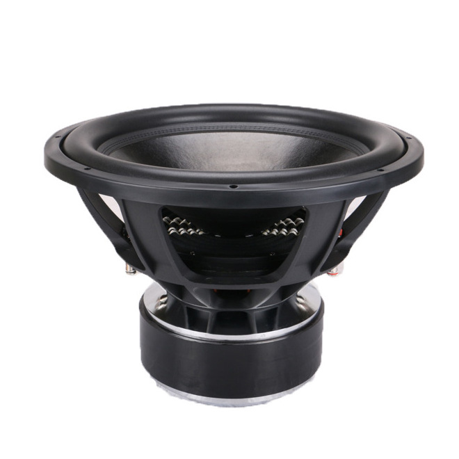 auto sound car subwoofer with American coil 450 oz magnet motor 3000w rms sub speaker for big bass