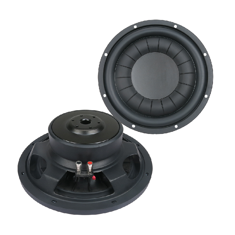 top 12 inch shallow mount subwoofers 250 watts RMS subs with 60 oz magnet motor uses for cars