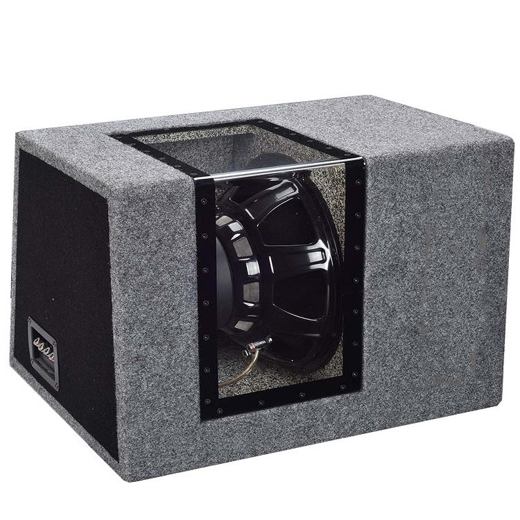 Trending 12 inch 300w loaded subwoofer box plexiglass speaker box subwoofers for car sound system