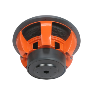 Good quality Rms 500watt 12 inch car speaker sub woofer Orange basket frame 100Oz magnet  car audio subwoofer rms 500