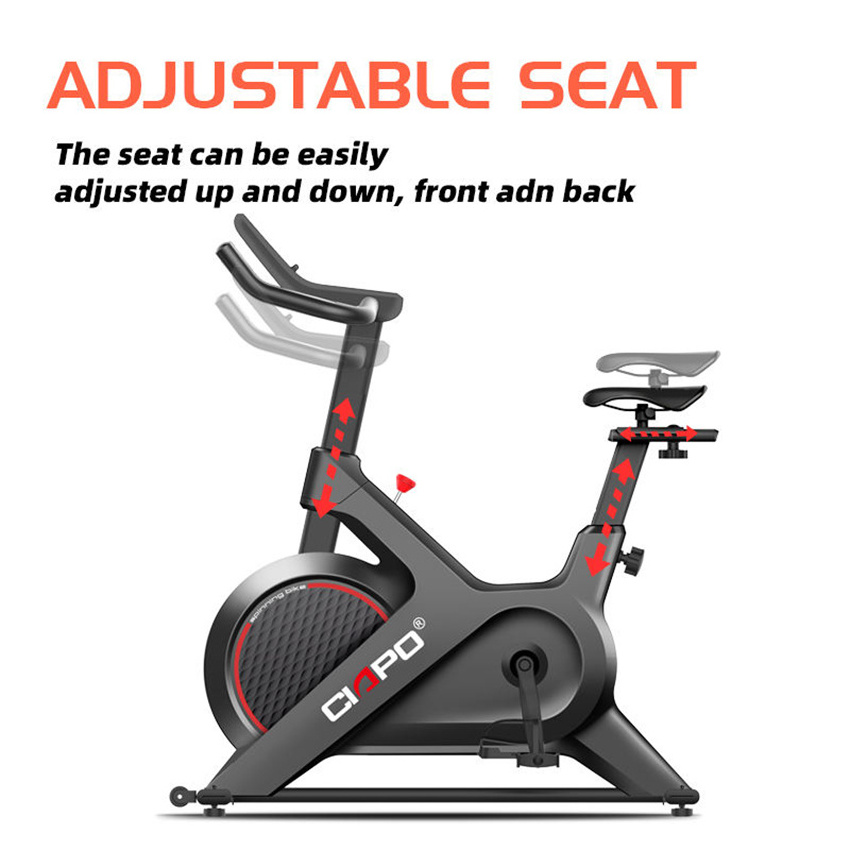 Aji Crystal Sale Gym Cycle Spin Pedal Exercise Smart Commercial Wholesale Spinning Bikes