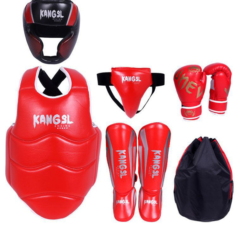 Aji Free Face Protect Sanda Kick Armor Custom Wrestling Equipement Taekwondo Boxing Headgear Protective Gear